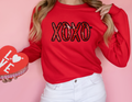 Faux Sequin XOXO
