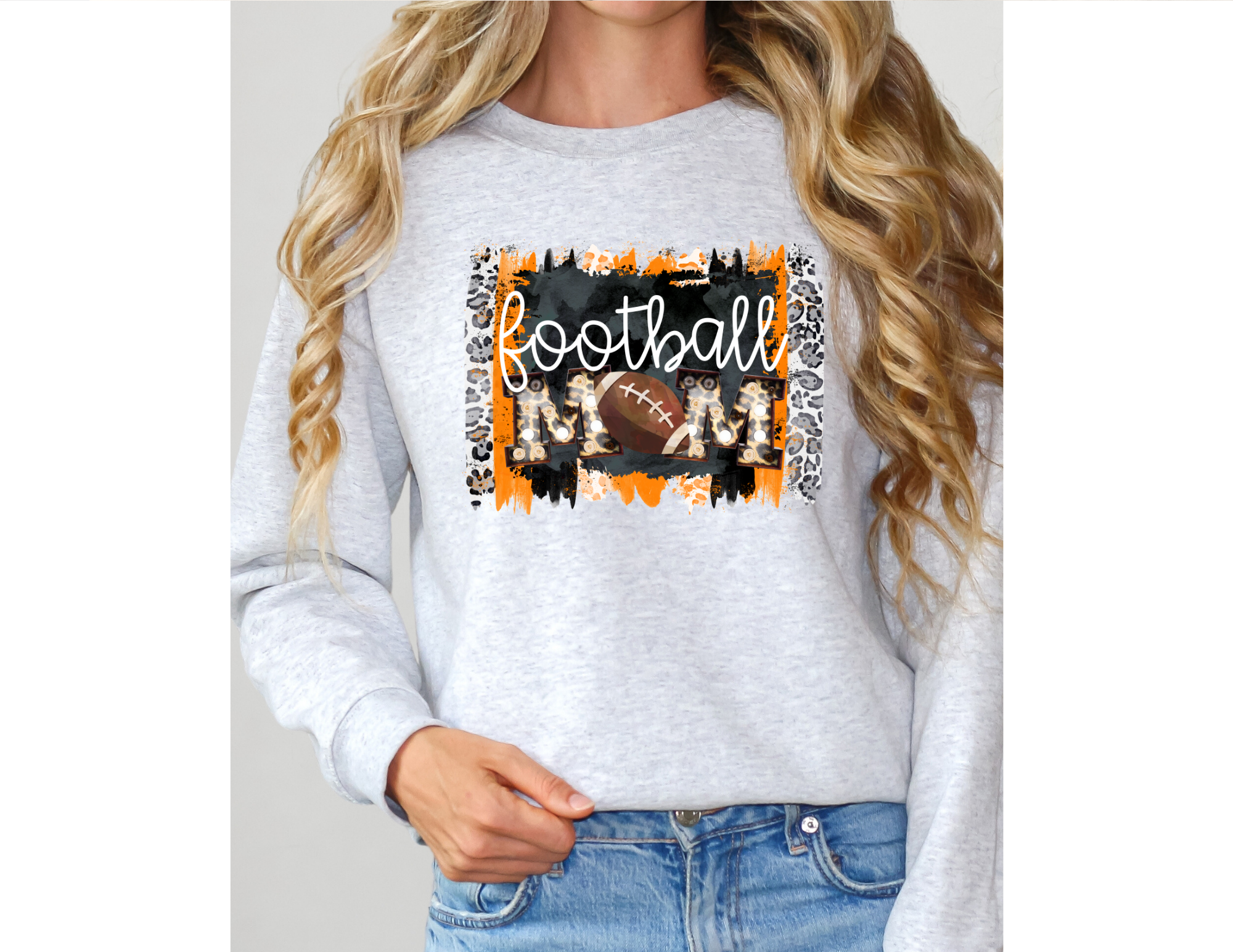 Football Mom Patterned