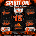 SCHOOL SPIRIT WEAR!