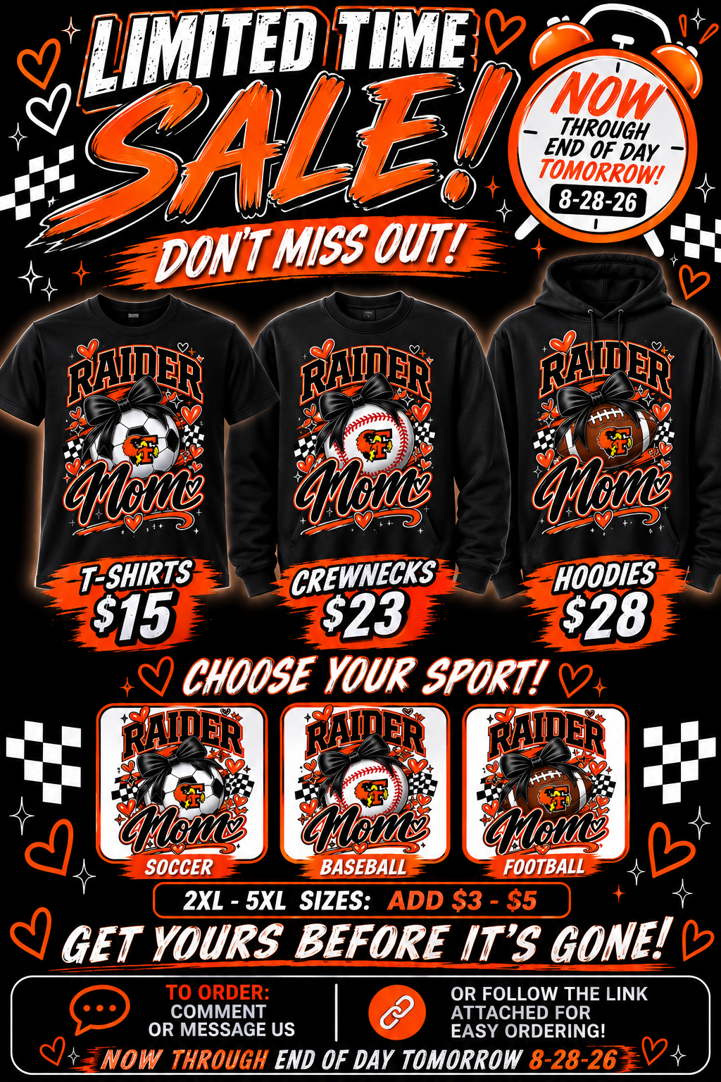 Raider Mom - FOOTBALL, SOCCER & BASEBALL