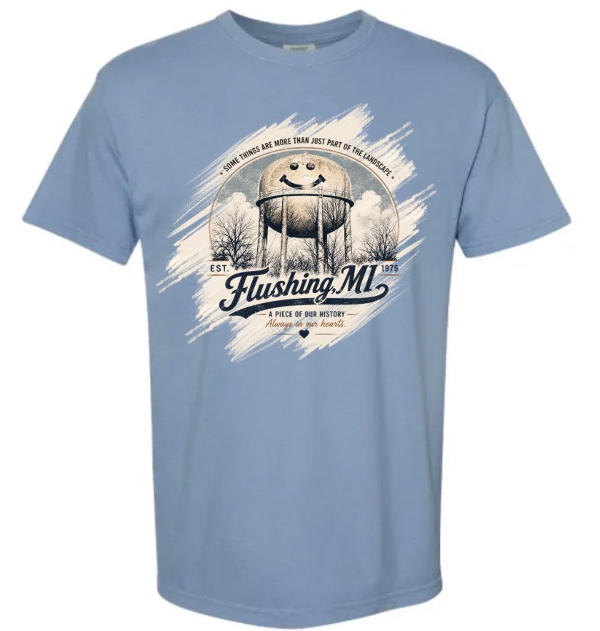 Smiley Water Tower Tee