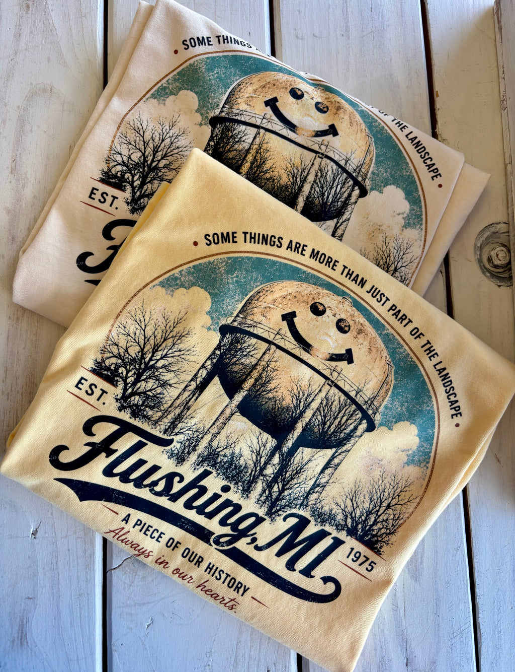 Smiley Water Tower Tee