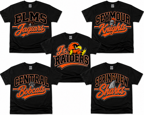 SCHOOL SPIRIT WEAR!