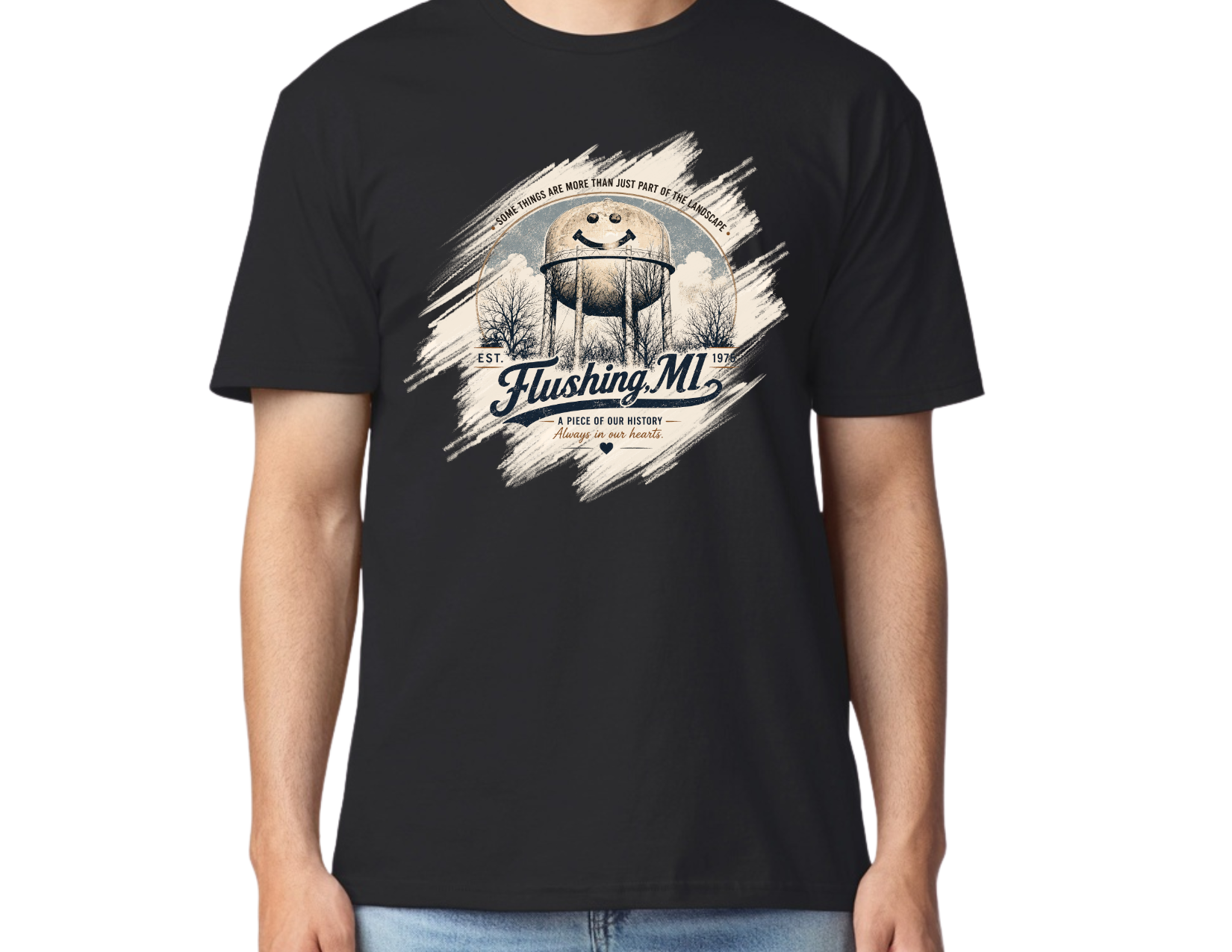Smiley Water Tower Tee