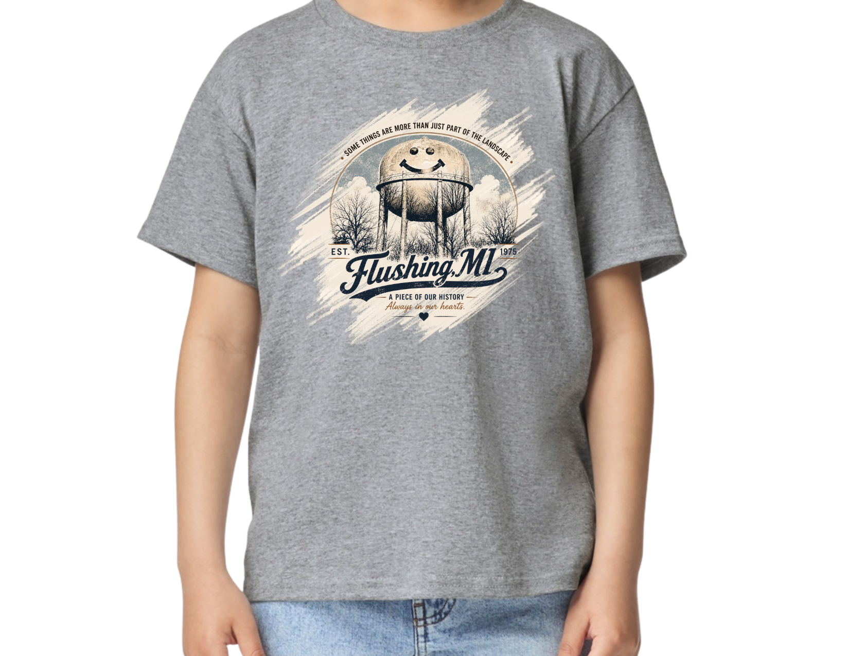 Smiley Water Tower Tee