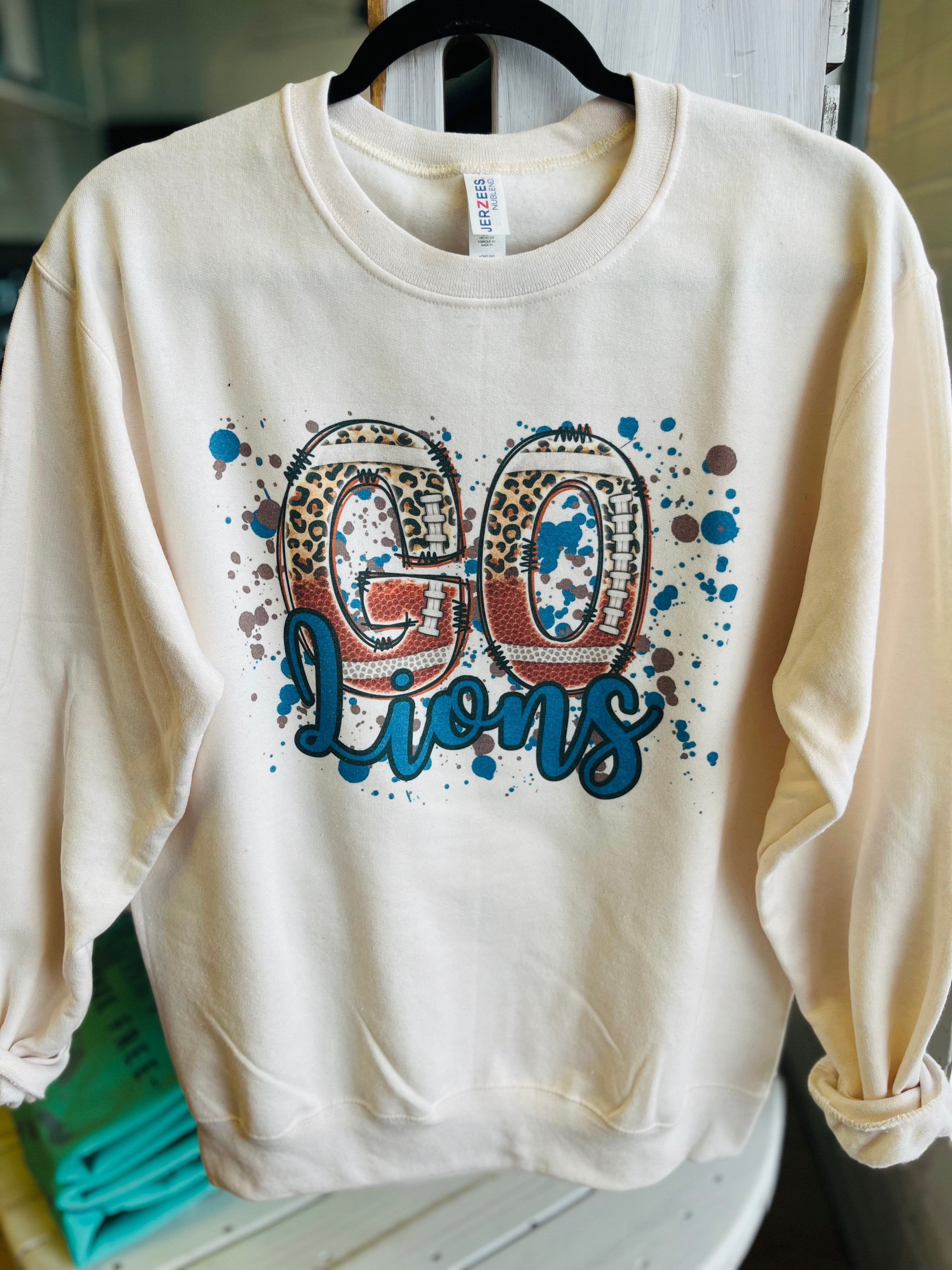 Go Lions Splatter