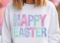 Faux Sequin Happy Easter