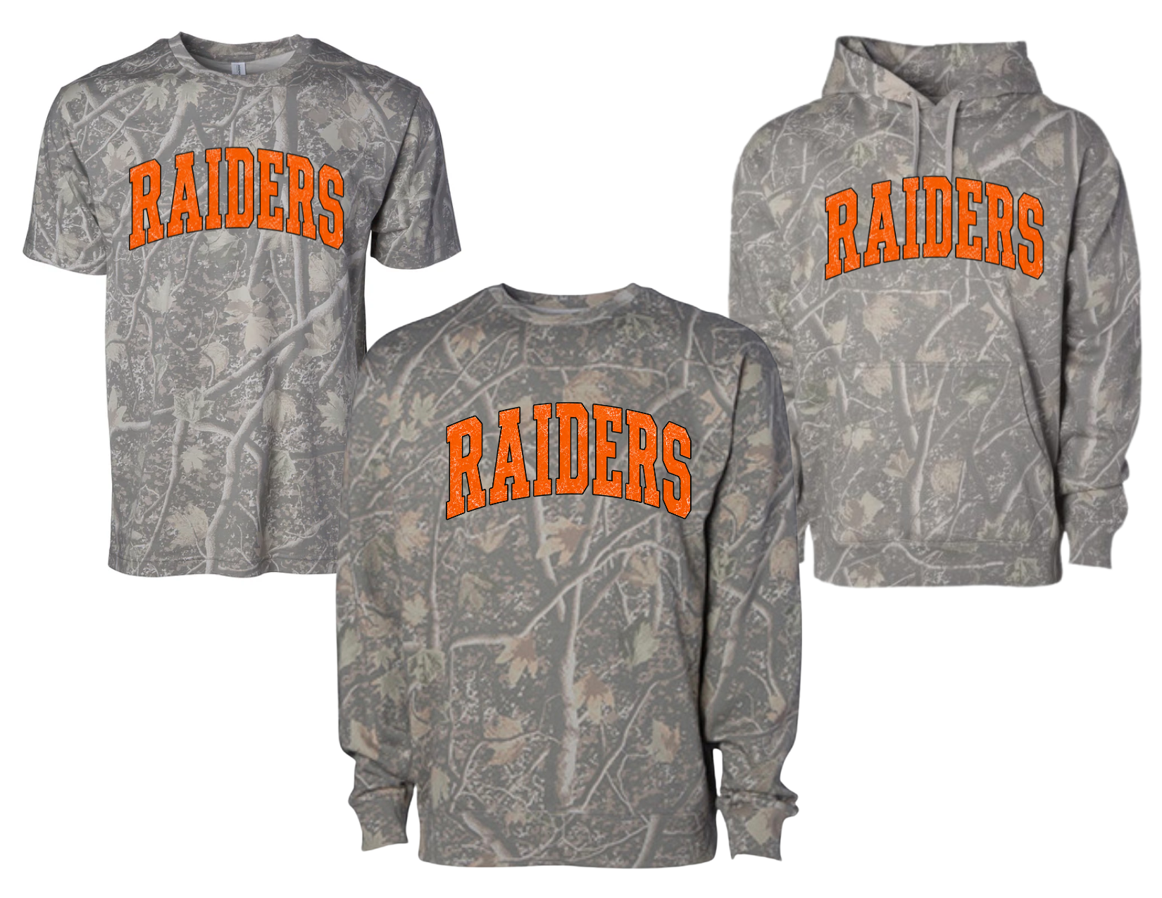 Camo Raiders & Other Mascots