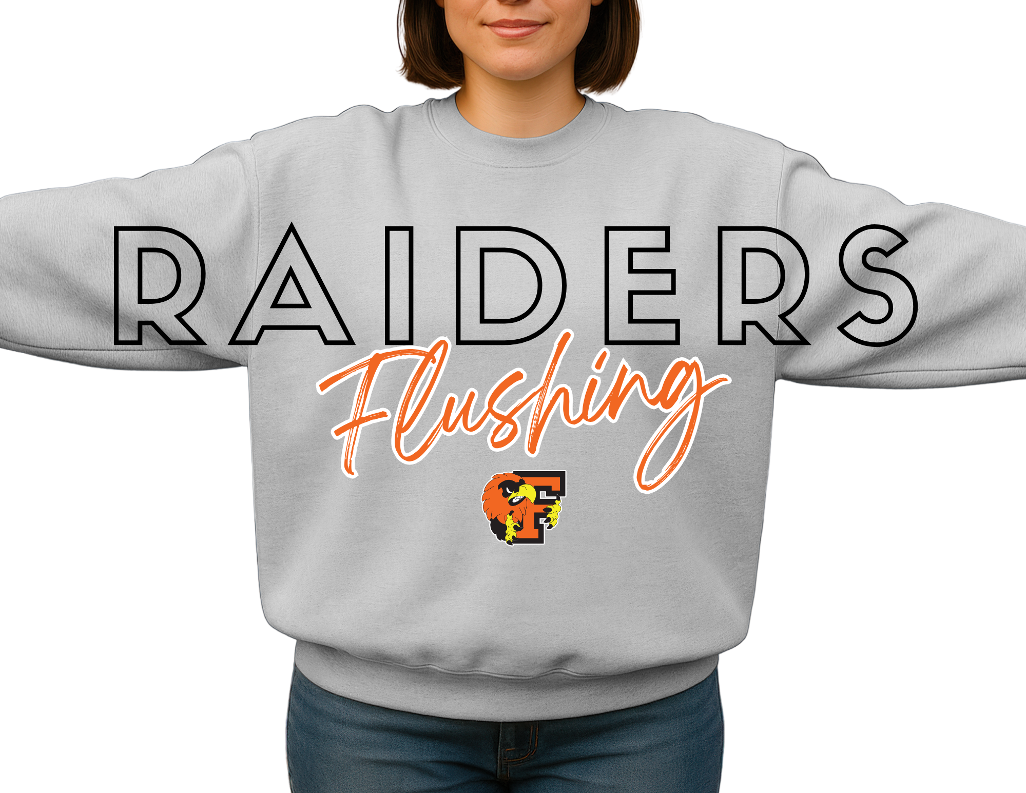 Large Letter Mascots - Crewnecks!