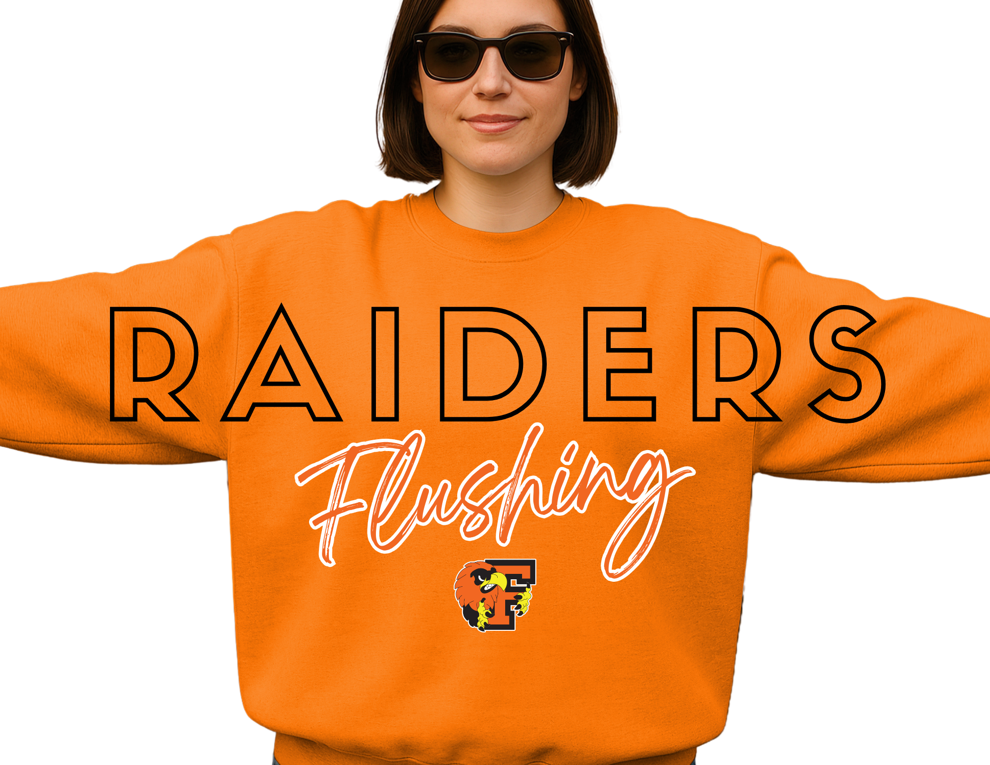 Large Letter Mascots - Crewnecks!