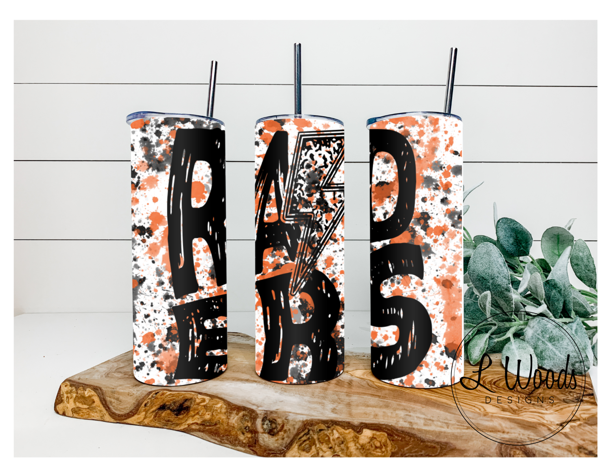 Raiders Lightning Bold Tumbler