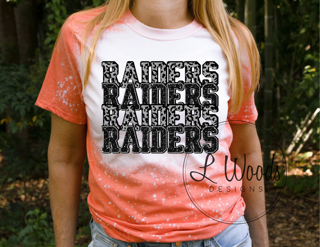 RAIDERS GREY LEOPARD